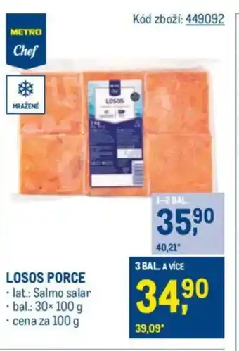 Makro Losos porce nabídka