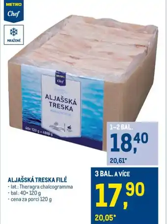 Makro Aljašská treska nabídka