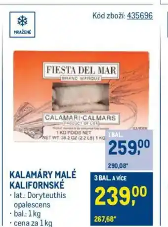 Makro Kalamáry malé kalifornské nabídka