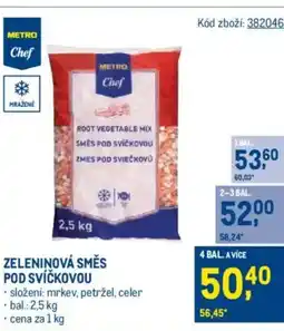 Makro Zeleninová směs pod svíčkovou nabídka