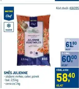 Makro Směs julienne nabídka