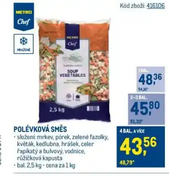 Makro Polévková směs nabídka