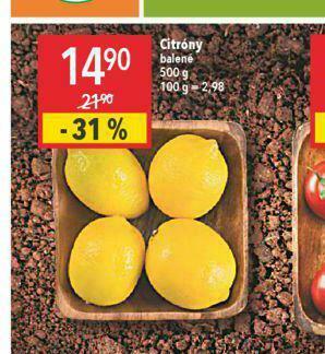 Globus Citrony nabídka