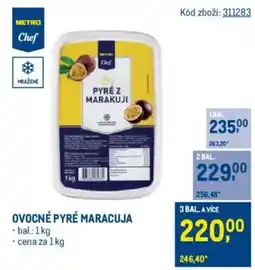 Makro Ovocné pyré maracuja nabídka