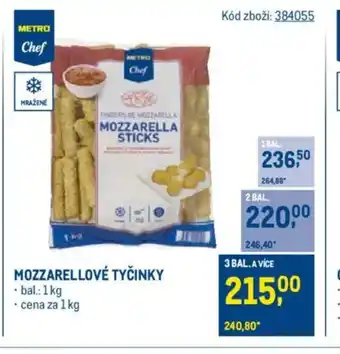 Makro Mozzarellové tyčinky nabídka