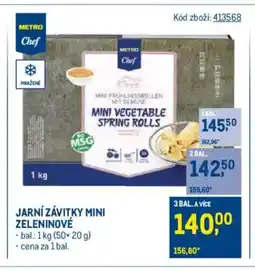 Makro Jarní závitky mini zeleninové nabídka