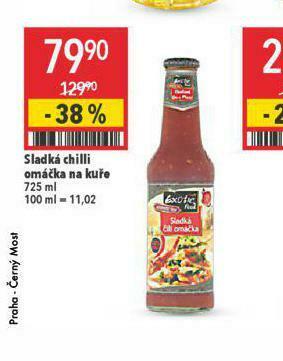 Globus Sladká chilli omáčka na kuře nabídka