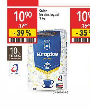 Globus Cukr krupice, krystal nabídka