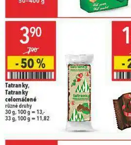 Globus Tatranky celomáčené nabídka