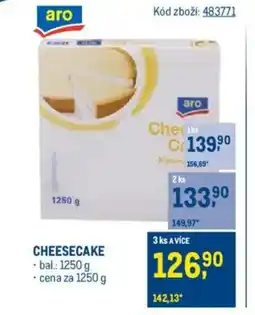 Makro Cheesecake nabídka