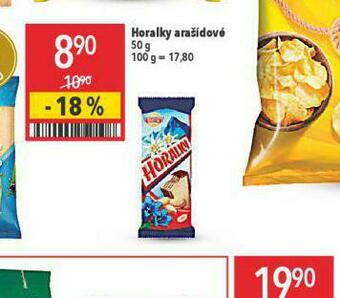 Globus Horalky arašídové nabídka