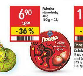 Globus Fidorka nabídka