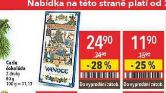 Globus Carla čokoláda nabídka