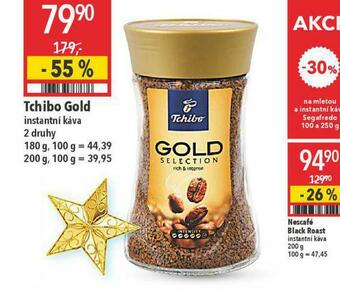 Globus Tchibo gold instantní káva nabídka