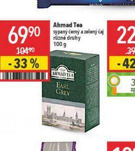 Globus Ahmad tea nabídka