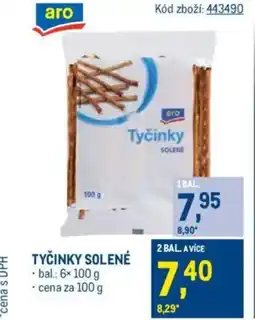 Makro Tyčinky solené nabídka