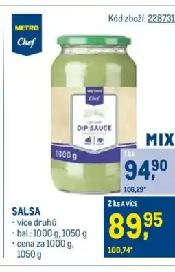 Makro Salsa nabídka