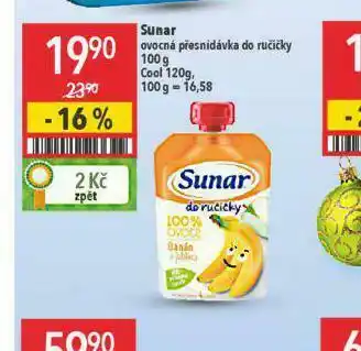 Globus Sunar ovocná přesnídávka do ručičky nabídka