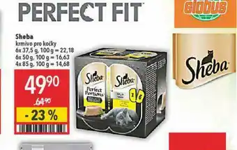 Globus Sheba krmivo pro kočky nabídka