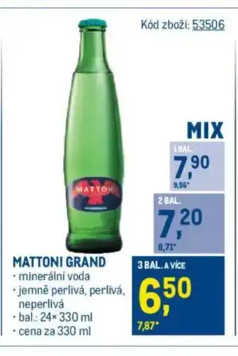 Makro MATTONI Grand nabídka