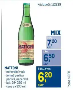 Makro MATTONI nabídka