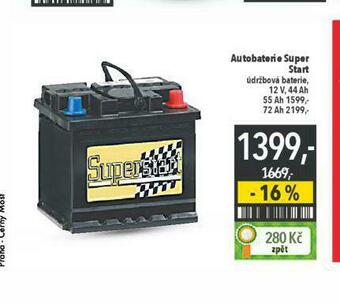 Globus Autobaterie super start 72 ah nabídka