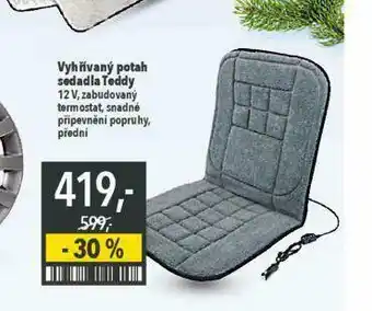 Globus Vyhřívaný potah sedadla teddy nabídka