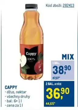 Makro CAPPY nabídka