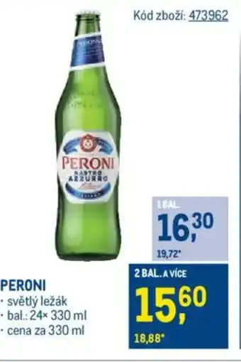 Makro PERONI nabídka