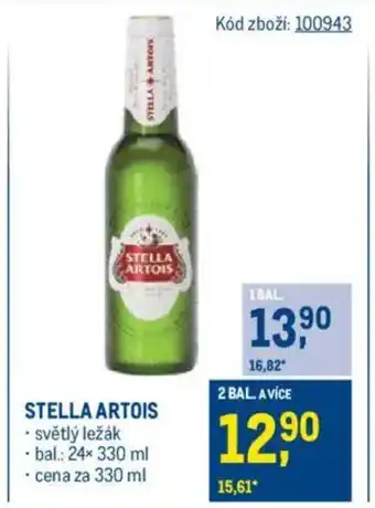 Makro STELLA ARTOIS nabídka