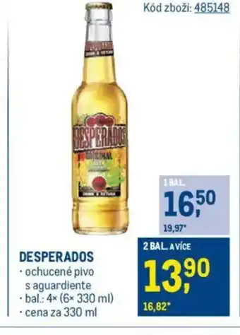 Makro DESPERADOS nabídka