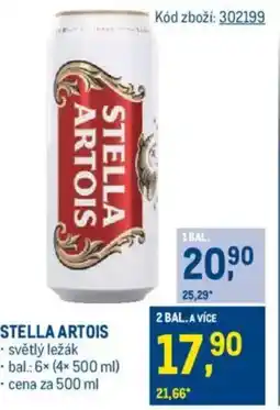 Makro STELLA ARTOIS nabídka