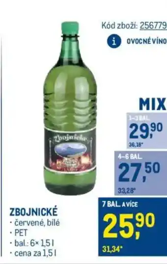 Makro ZBOJNICKÉ nabídka
