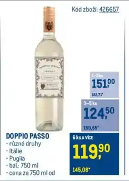 Makro DOPPIO PASSO nabídka