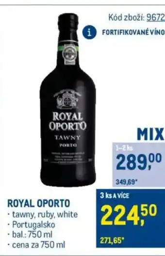 Makro ROYAL OPORTO nabídka