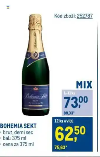 Makro Bohemia sekt nabídka