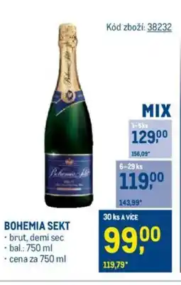 Makro Bohemia sekt nabídka