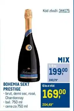 Makro Bohemia sekt Prestige nabídka