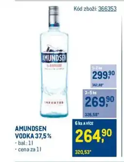 Makro AMUNDSEN VODKA 37,5% nabídka