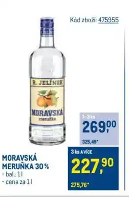 Makro MORAVSKÁ MERUŇKA 30% nabídka