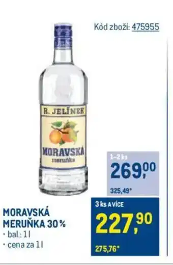 Makro MORAVSKÁ MERUŇKA 30% nabídka