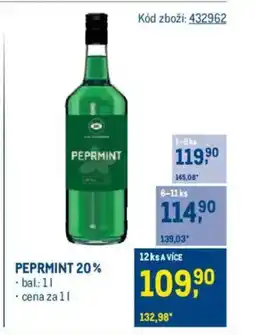 Makro PEPRMINT 20% nabídka