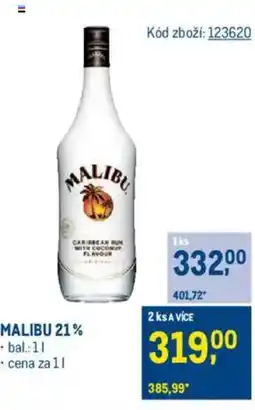 Makro MALIBU 21% nabídka