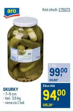 Makro Okurky nabídka