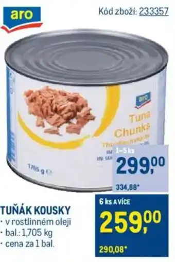 Makro Tuňák kousky nabídka