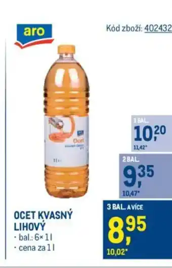 Makro Ocet kvasný lihový nabídka