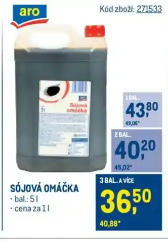 Makro Sójová omáčka nabídka