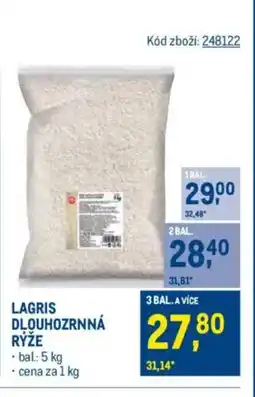 Makro LAGRIS dlouhozrnná rýže nabídka