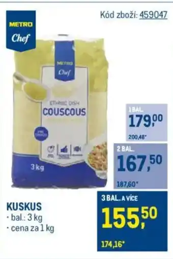 Makro Kuskus nabídka