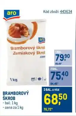 Makro Bramborový škrob nabídka